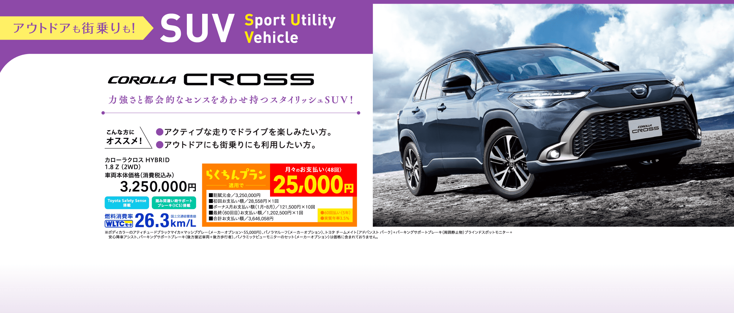 イメージ：SUV CROSS